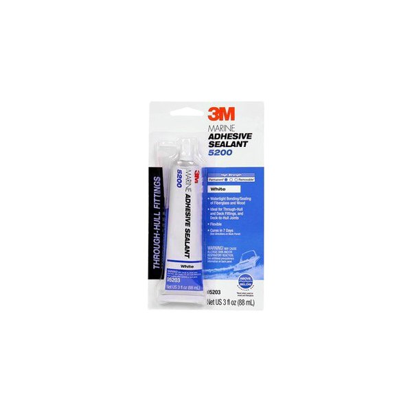 3M® - 5200 Marine 3 oz. White Sealant Tube Adhesive