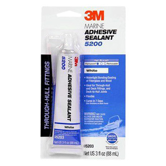 3M® - 5200 Marine 3 oz. White Sealant Tube Adhesive