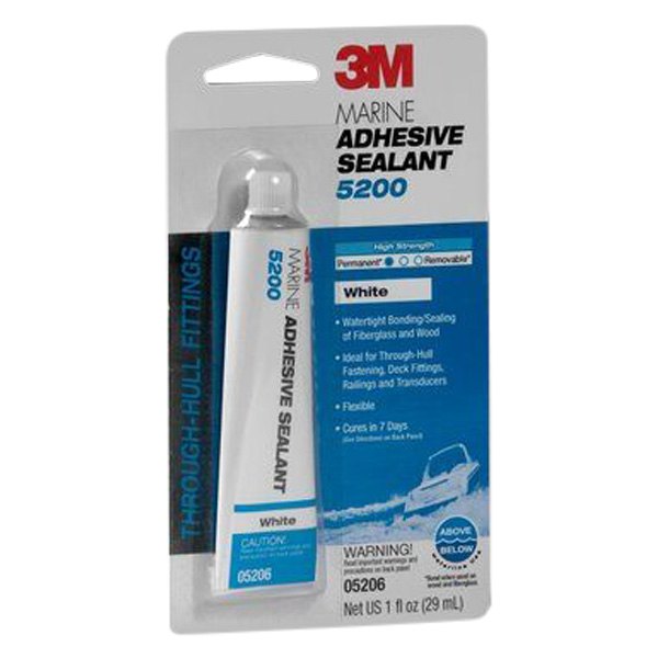 3M® - 5200 Marine 1 oz. White Sealant Tube Adhesive