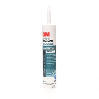 3M® - 10 oz. White Silicone Mildew Resistant Sealant