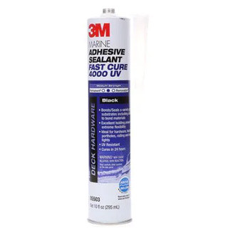 3M® 14316 - 4000 UV Marine 10 oz. Black Sealant Adhesive