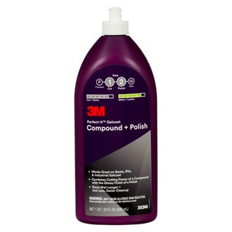 3M® 30344 - Perfect-It™ 1 qt Gelcoat Compound & Polish