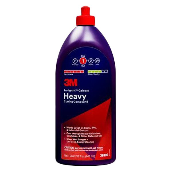 3M® - Perfect-It™ 1 qt Gelcoat Heavy Cutting Compound