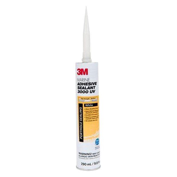 3M® - 3000 UV Marine 9.8 oz. White Sealant Adhesive