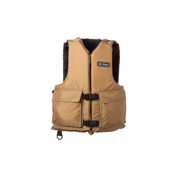 Onyx Outdoor® 116000-706-004-12 - Sport Small/Medium Tan/Black Life Vest