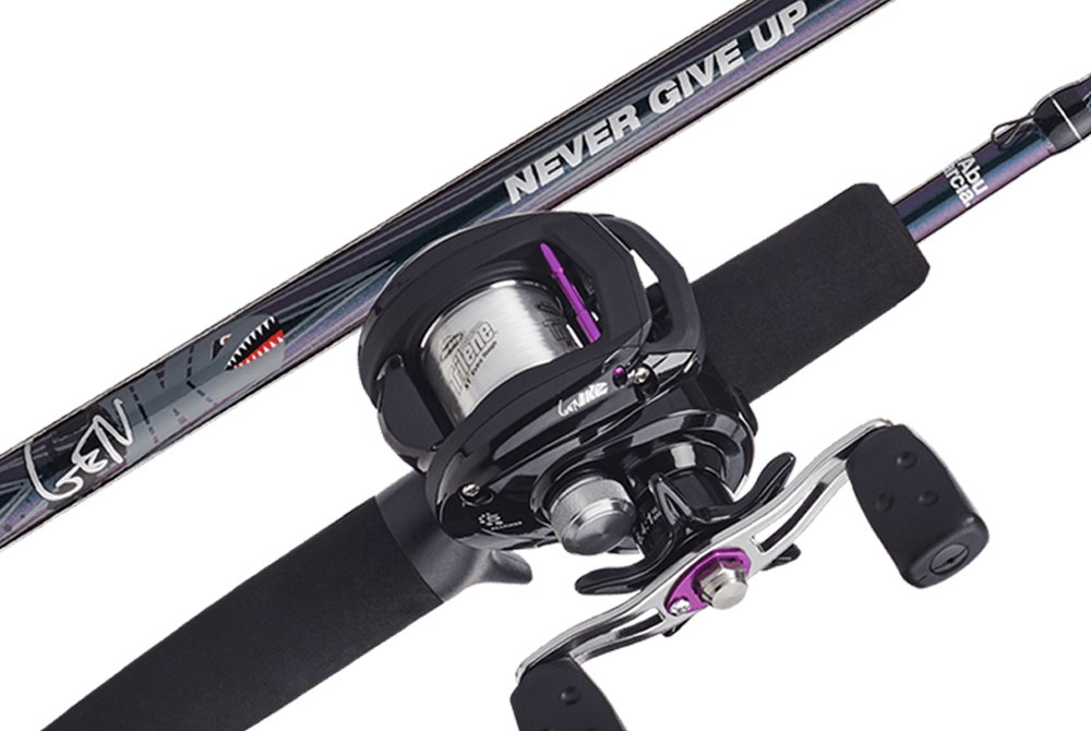 Abu Garcia 6'6” Gen IKE Youth Fishing Rod and Reel Baitcast Combo, 1-Piece  Rod, Size LP Reel, Right Hand Position, Fishing Rod and Reel for Kids