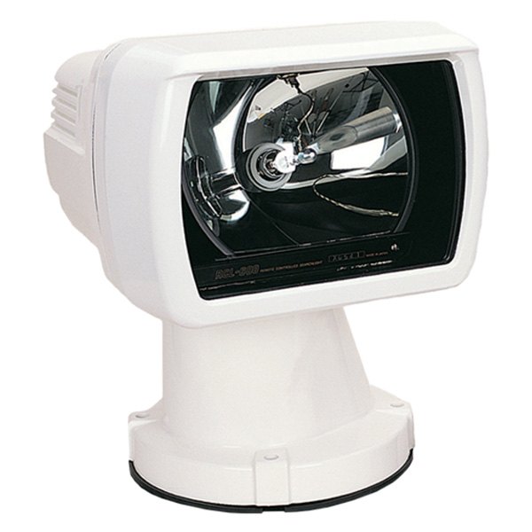 ACR® - RCL-600A 24 V DC 150 W Cast Aluminum White Pedestal Mount Xenon High Intensity Search Light with Remote Joystick