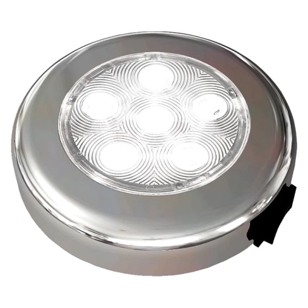 Advanced LED® - Highly Polished Stainless Steel PUCK Dome Light