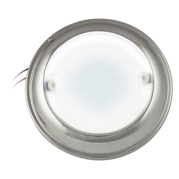Advanced LED® - 7" Low Profile Stainless Steel Dimmable Touch Sensor Dome Light