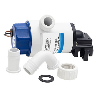 Albin Pump Marine® - 12 V 750 GPH Electric Non-Automatic Impeller Submersible Bilge Pump