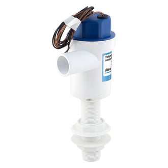 Albin Pump Marine® - 1080 GPH Electric Cartridge Twinport Impeller Aerator Pump