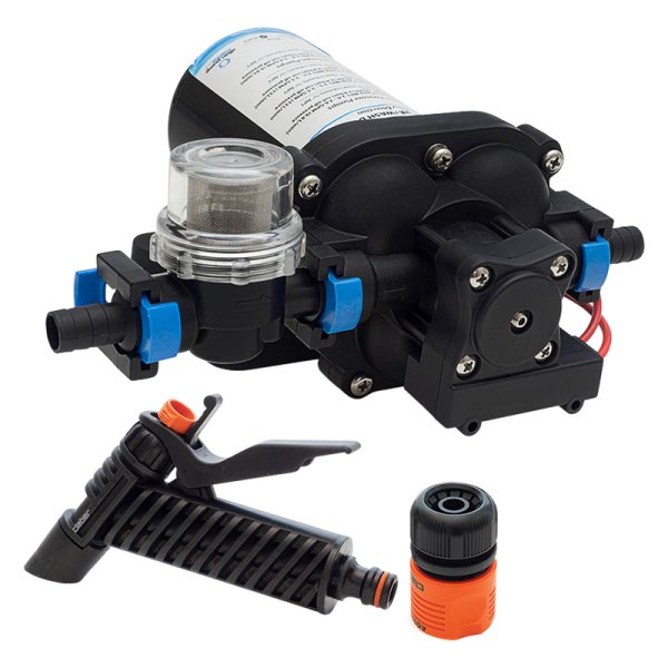 Albin Pump Marine® - Premium 12 V 204 GPH 70 PSI Electric Diaphragm Washdown Pump