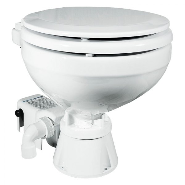 Albin Pump Marine® - EVO Marine Compact Standart Toilet with 12 V Electric Pump