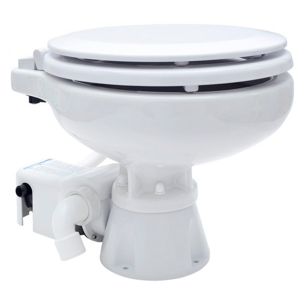 Albin Pump Marine® - EVO Marine Compact Standart Low Toilet with 12 V Electric Pump