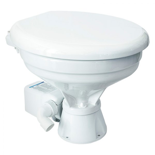 Albin Pump Marine® - Silent Marine Comfort Toilet with 12 V Electric Pump