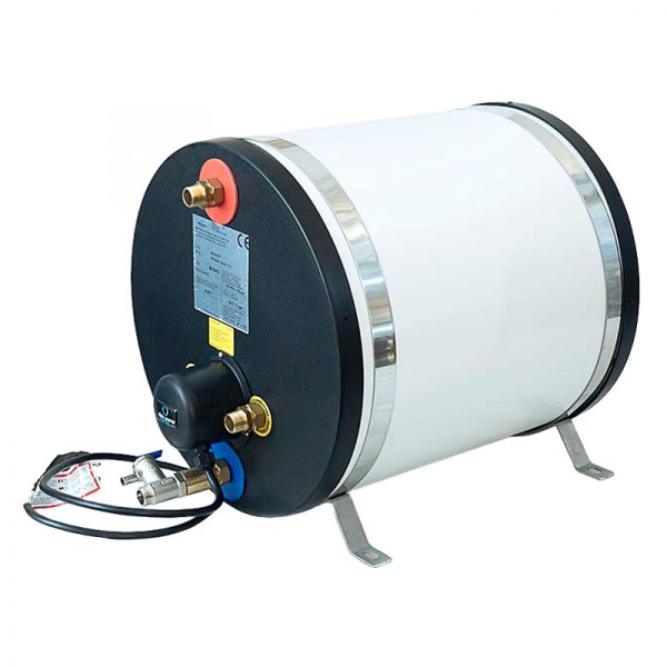 Albin Pump Marine® - 8 gal 230 V 850 W Stainless Steel Round Water Heater