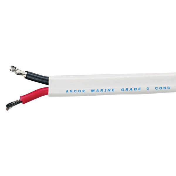 Ancor® - 6/2 AWG 1' Red/Black Flat Duplex Cable
