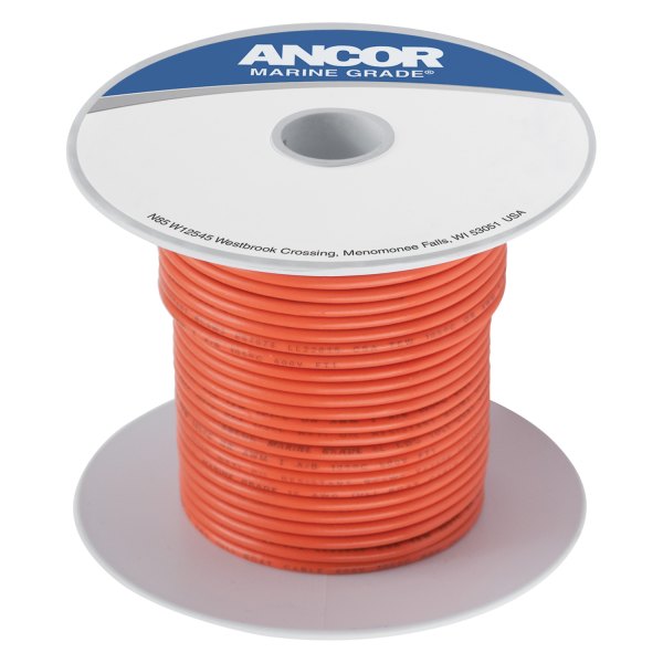 Ancor® - 18 AWG 250' Orange Tinned Copper Wire