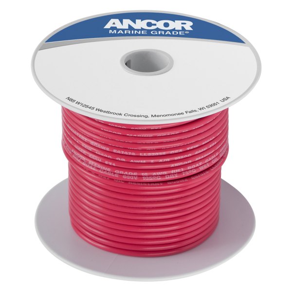 Ancor® - 18 AWG 100' Red Tinned Copper Wire