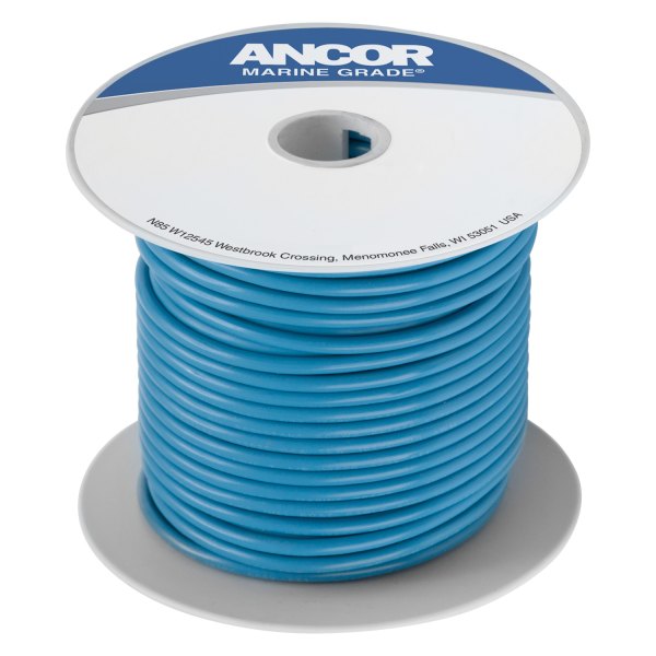 Ancor® - 16 AWG 100' Light Blue Tinned Copper Wire