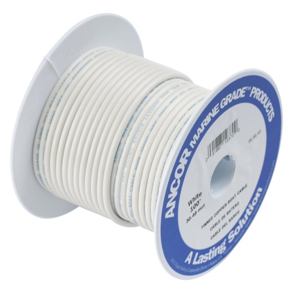 Ancor® - 16 AWG 250' White Tinned Copper Wire