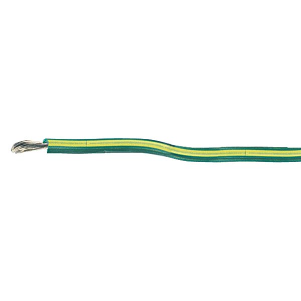 Ancor® - 10 AWG 250' Green with Yellow Stripe Tinned Copper Wire