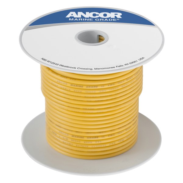Ancor® - 8 AWG 250' Yellow Tinned Copper Wire