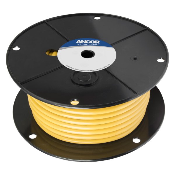 Ancor® - 4 AWG 50' Yellow Tinned Copper Battery Cable