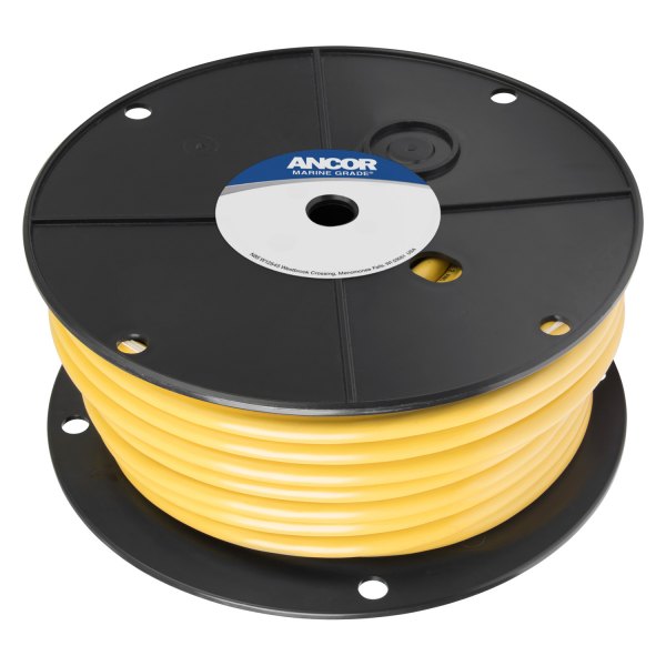 Ancor® - 2 AWG 25' Yellow Tinned Copper Battery Cable