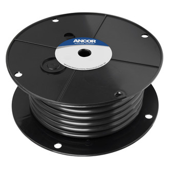 Ancor® - 1 AWG 25' Black Tinned Copper Battery Cable