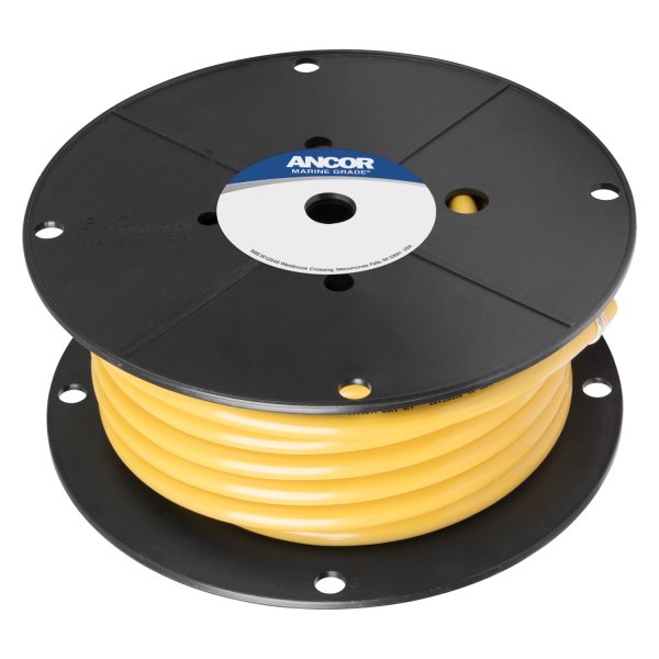 Ancor® - 1/0 AWG 25' Yellow Tinned Copper Battery Cable