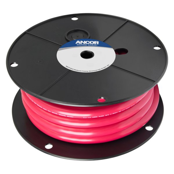 Ancor® - 4/0 AWG 25' Red Tinned Copper Battery Cable