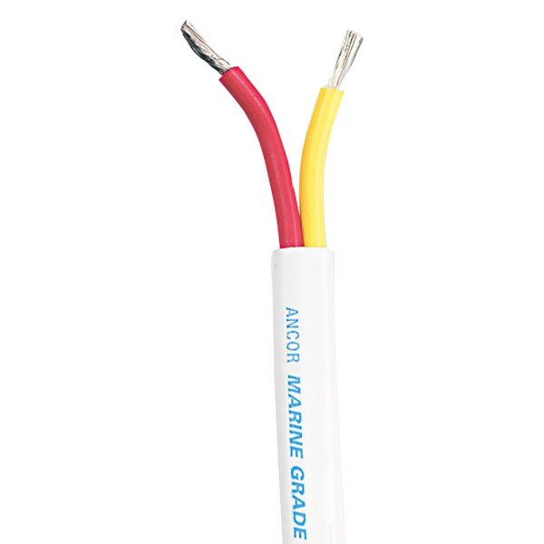 Ancor® - Safety 8/2 AWG 500' Red/Yellow Flat Duplex Cable