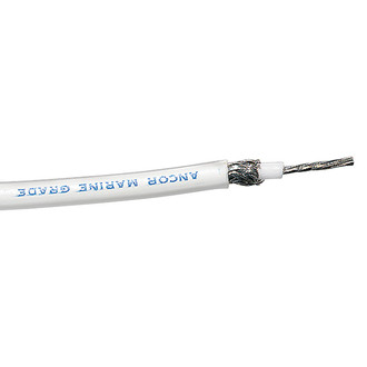Ancor® - RG58CU 250' Coaxial Cable with Bare Wires Connectors