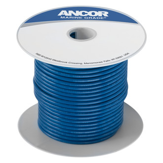 Ancor® - 16 AWG 25' Dark Blue Tinned Copper Wire