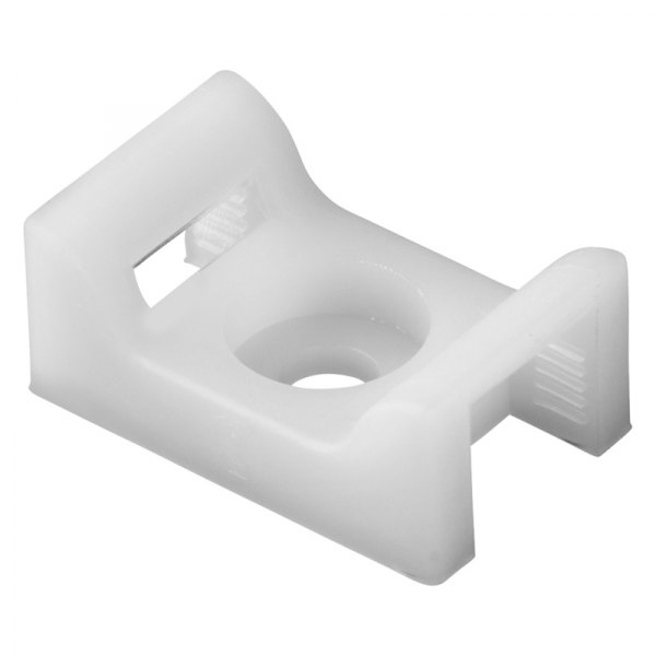 Ancor® - 7/10" x 1/2" #8 Natural Cable Tie Mount, 25 Pieces