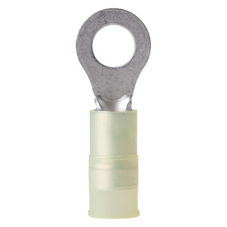 Ancor® - 12-10 AWG 1/4" Nylon Insulated Ring Terminals, 25 Pieces