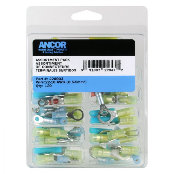 Ancor® - Premium Connector Kit, 120 Pieces