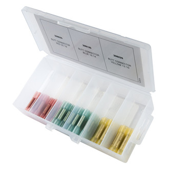 Ancor® - Multicolor Adhesive Lined Heat Shrink Butt Connectors, 75 Box
