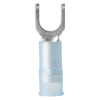 Ancor® - 16-14 AWG #10 Blue Nylon Insulated Spade Terminals, 100 Pieces