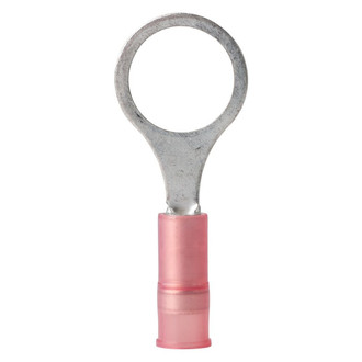 Ancor® - 22-18 AWG 3/8" Red Nylon Insulated Ring Terminals, 5 Pieces