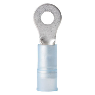 Ancor® - 16-14 AWG #6 Blue Nylon Insulated Ring Terminals, 6 Pieces