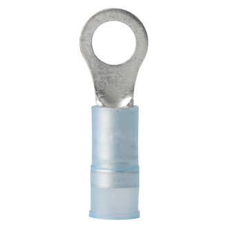 Ancor® - 16-14 AWG #10 Blue Nylon Insulated Ring Terminals, 6 Pieces