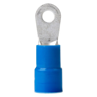 Ancor® - 6 AWG #10 Blue Nylon Insulated Ring Terminal, 1 Piece