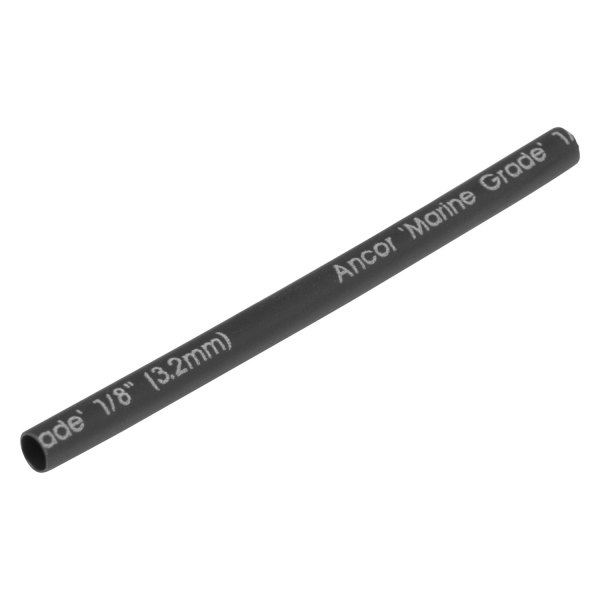 Ancor® - Up to18 AWG 1/8" D x 6" L Black Adhesive Lined Heat Shrink Tubing, 10 Pieces