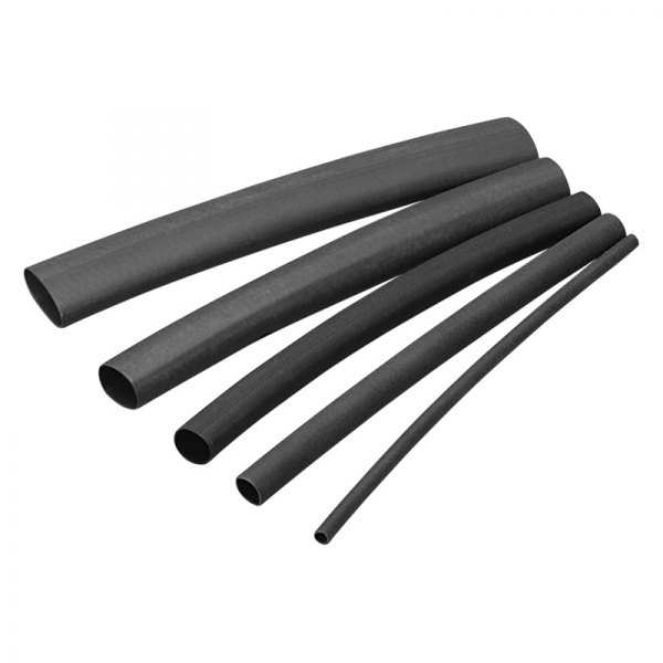 Ancor® - 18 AWG 1/8" D x 48" L Black Adhesive Lined Heat Shrink Tubing