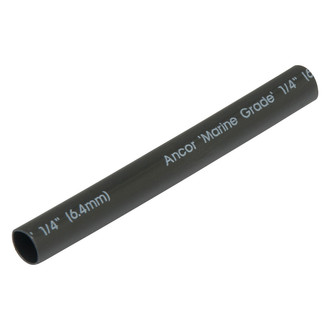 Ancor® - 16-10 AWG 1/4" D x 3" L Black Adhesive Lined Heat Shrink Tubing, 3 Pieces