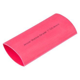 Ancor® - 2-4/0 AWG 1" D x 6" L Red Adhesive Lined Heat Shrink Tubing, 3 Pieces