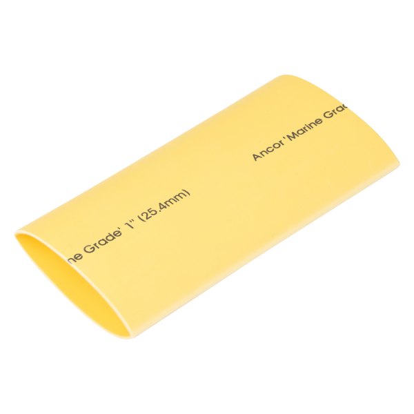 Ancor® - 2-4/0 AWG 1" D x 3" L Yellow Adhesive Lined Heat Shrink Tubing, 3 Pieces