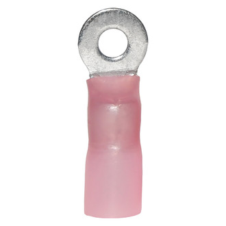 Ancor® - 8 AWG #10 Red Heat Shrink Ring Terminals, 3 Pieces